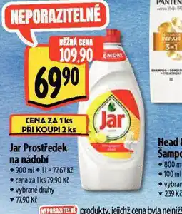 Albert Jar prostředek na nádobí nabídka
