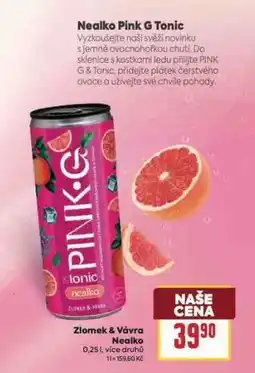 Billa Nealko pink g tonic nabídka