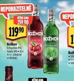 Albert Božkov peprmint, griotte nabídka