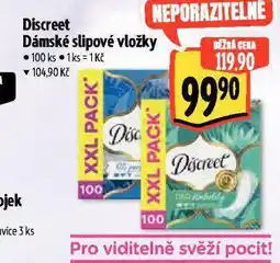 Albert Discreet slipové vložky nabídka