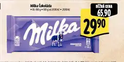 Albert Milka čokoláda nabídka