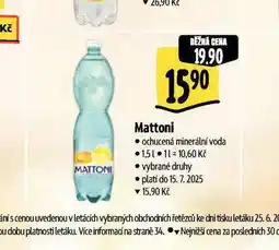 Albert Mattoni ochucená nabídka