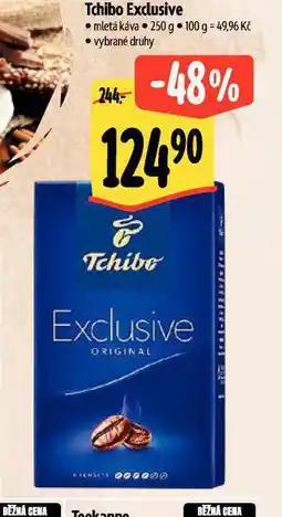 Albert Tchibo exclusive mletá káva nabídka