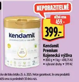 Albert Kerndamil premium kojenecká výživa nabídka