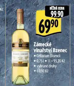 Albert Zámecké vinařství bzenec nabídka