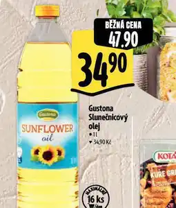 Albert Gustona slunečnicový olej nabídka