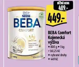 Albert Beba comfort kojenecká výživa nabídka