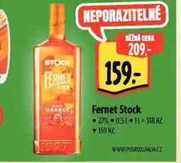 Albert Fernet stock nabídka