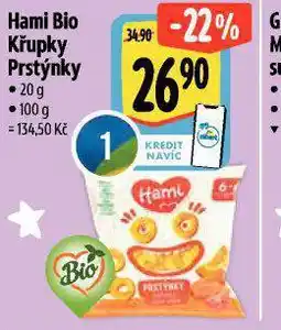Albert Hami bio křupky prstýnky nabídka