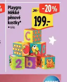 Albert Playgro měkké pěnové kostky nabídka