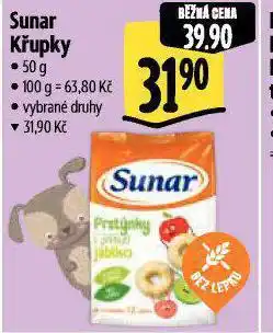 Albert Sunar křupky nabídka