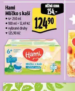 Albert Hami mlíčko s kaší nabídka
