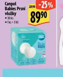 Albert Canpol babies prsní vložky nabídka