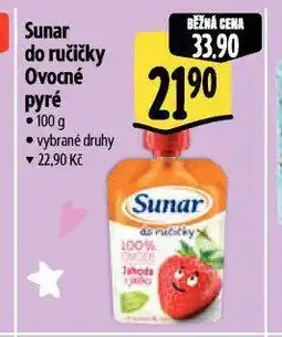 Albert Sunar do ručičky ovocné pyré nabídka