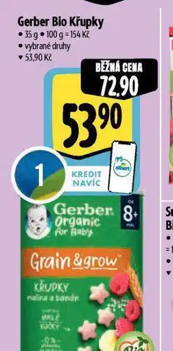 Albert Gerber bio křupky nabídka