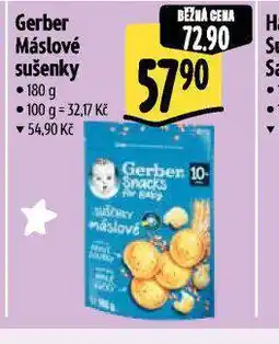 Albert Gerber máslové sušenky nabídka