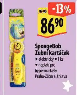 Albert Spongebob zubní kartáček nabídka