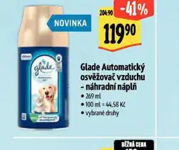 Albert Glade automatický osvěžovač vzduchu nabídka