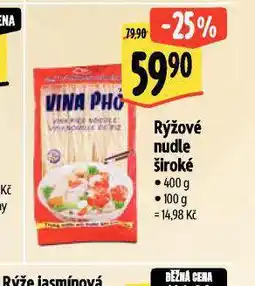 Albert Rýžové nudle široké nabídka