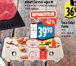 Albert Čerstvá vejce m nabídka