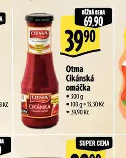 Albert Otma cikánská omáčka nabídka