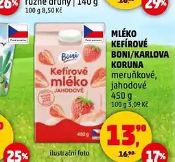 Penny Market Kefírové mléko nabídka