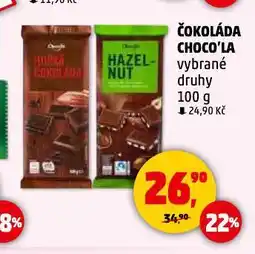 Penny Market Čokoláda choco'la nabídka