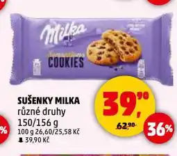 Penny Market Sušenky milka nabídka