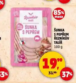 Penny Market Šunka s pepřem nabídka