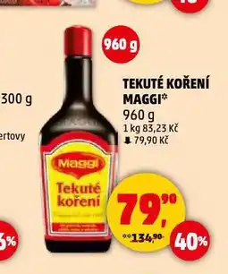 Penny Market Tekuté koření maggi nabídka