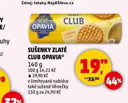 Penny Market Sušenky zlaté club nabídka