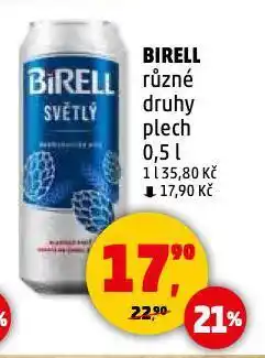 Penny Market Birell nealkoholické pivo nabídka