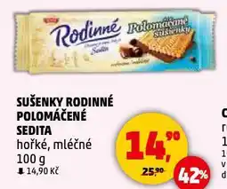 Penny Market Sušenky rodinné polomáčené nabídka