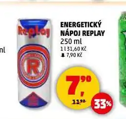 Penny Market Replay energetický nápoj nabídka