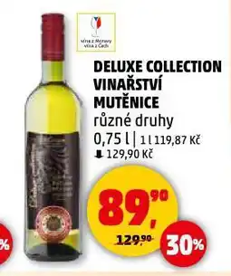 Penny Market Deluxe collection vinařství mutěnice nabídka
