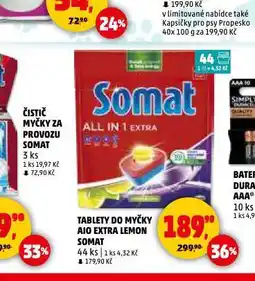 Penny Market Somat tablety do myčky nabídka