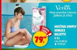 Penny Market Gillette jednorázová holítka nabídka