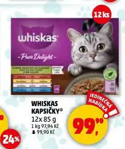 Penny Market Whiskas kapsičky pro kočky nabídka