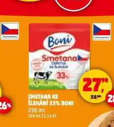Penny Market Smetana ke šlehání nabídka