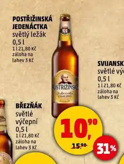Penny Market Pivo postřižinské nabídka