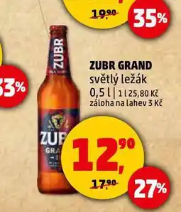 Penny Market Pivo zubr nabídka