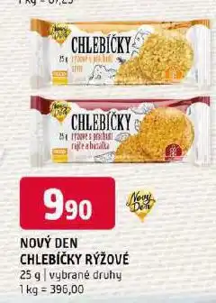 Terno Nový den rýžové chlebíčky nabídka
