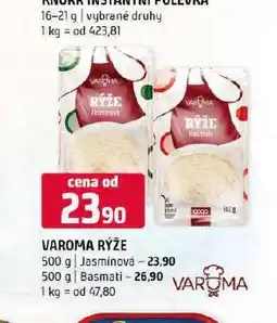 Terno Varoma rýže basmati nabídka