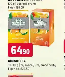 Terno Ahmad čaj nabídka