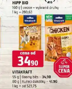 Terno Vitakraft kuřecí dukátky nabídka
