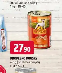 Terno Propesko kousky konzerva pro psy nabídka