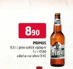 Terno Pivo primus nabídka