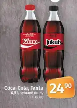COOP TIP Coca-Cola, Fanta nabídka