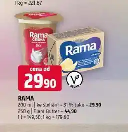 Terno Rama plant butter nabídka