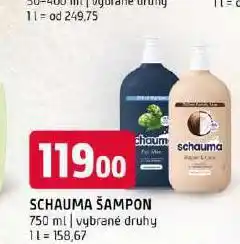 Terno Schuama šampon nabídka